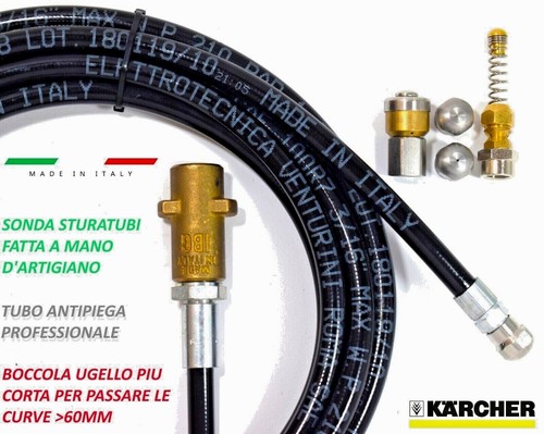 Sonda sturatubi spurgatubi per - sturatubi,